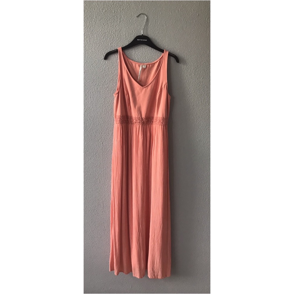 LC Lauren Conrad Coral Maxi Dress